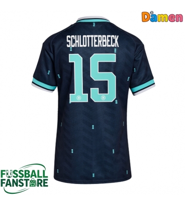 Deutschland Nico Schlotterbeck #15 Replik Auswärtstrikot Damen WM 2026 Kurzarm